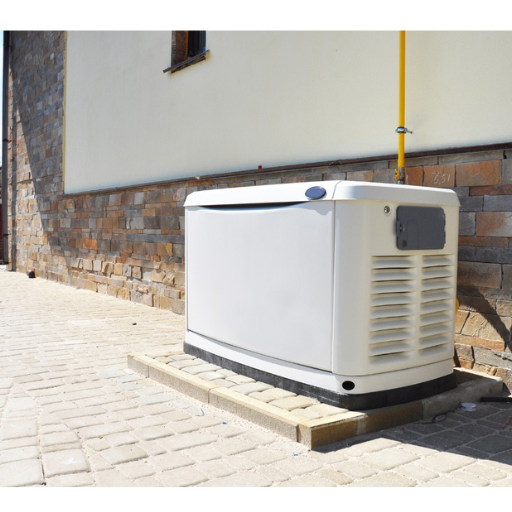 natural gas whole house generator with permit and installation