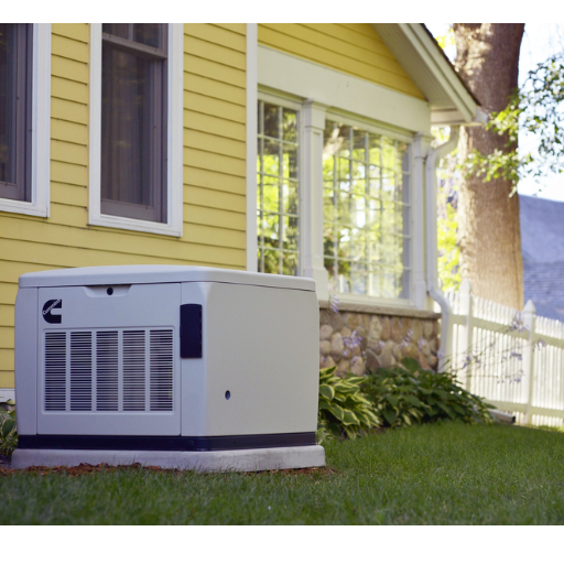 natural gas whole house generator with permit and installation