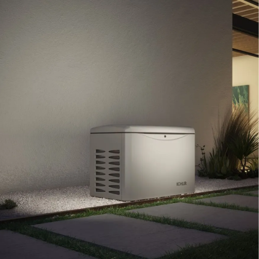 natural gas whole house generator with permit and installation