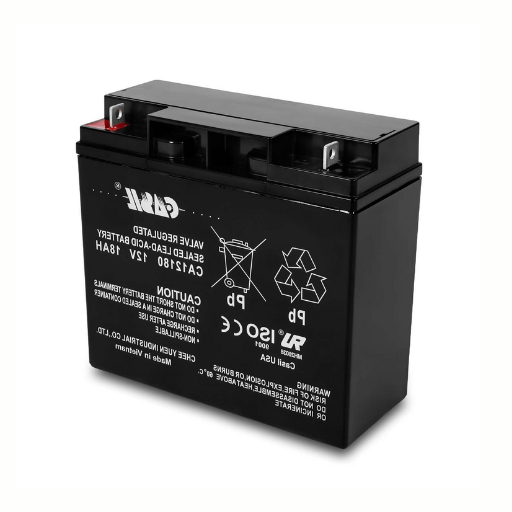 What are the types of batteries needed for a 12V generator?