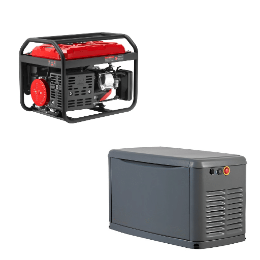 Natural Gas and Gasoline Generators